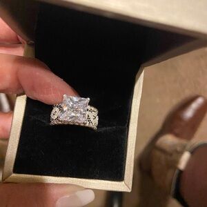 925 silver hand made solitaire ring